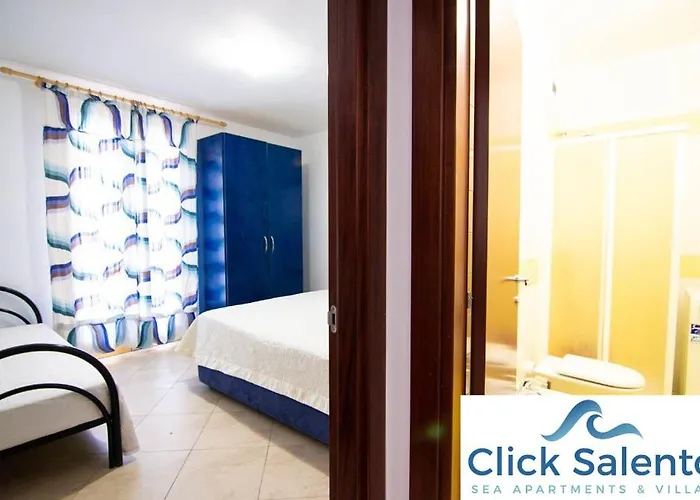 Rosmini - Parcheggio-veranda - Baia - Lido - By Click Salento Дом отдыха Галлиполи